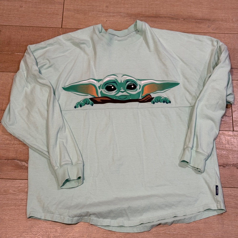 Disney, Grogu, Green, Spirit Jersey, Large